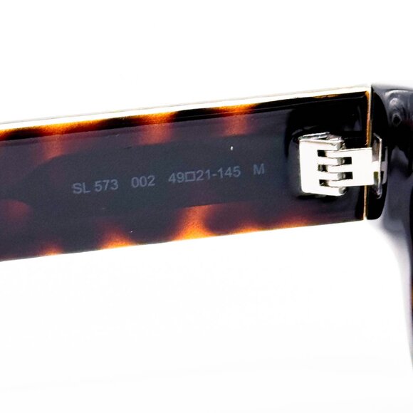 NEW SAINT LAURENT SL 573 002 DARK HAVANA WOMEN SUNGLASSES SAINT LAURENT SL573 - Picture 8 of 10